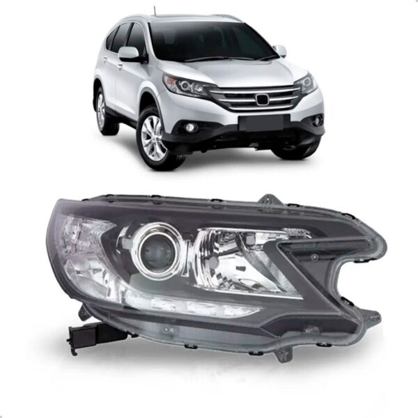 Farol Crv 2012 2013 2014 2015 Eletrico Com Motor C/ Projetor Lado Direito