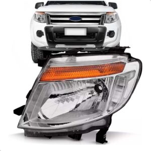 Farol Ranger 2013 2014 2015 2016 Manual Cromado 1ª Linha Esquerdo/motorista