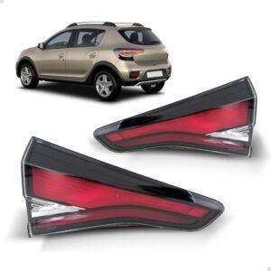 Lanterna Traseira Sandero Stepway 2020 A 2024 Mala Fume Led Lado Esquerdo
