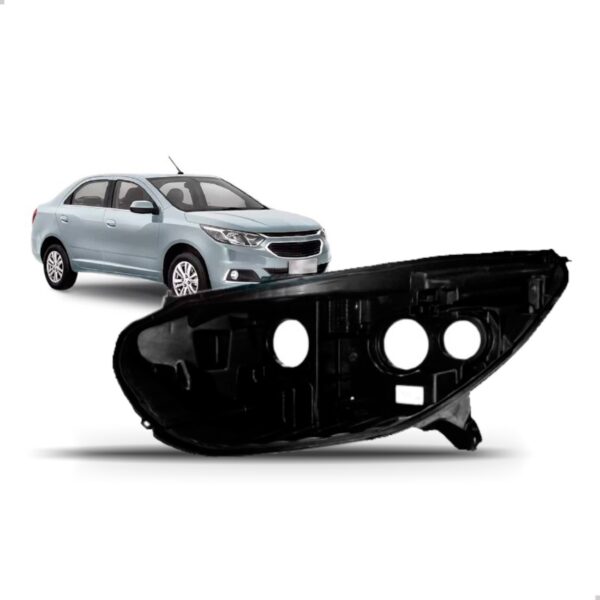 Carcaça Farol Cobalt 2017 2018 2019 2020 Lado Esquerdo