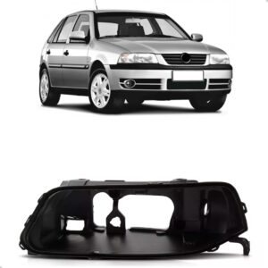 Carcaça Farol Gol G3 1999 Até 2005 Foco Duplo Lado Esquerdo