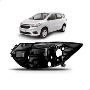 Carcaça Farol Spin 2019 2020 2021 2022 2023 2024 Lado Esquerdo