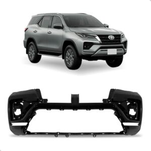 Parachoque Dianteiro Para Toyota Hilux Sw4 Srx 2021 A 2025 Preto