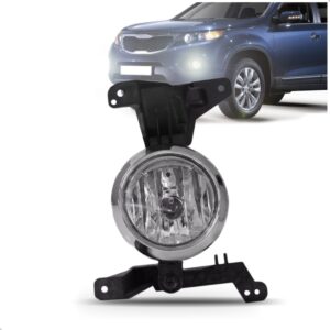 Farol Milha Sorento 2010 2011 2012 2013 Com Suporte 1ª Linha Esquerdo Motorista