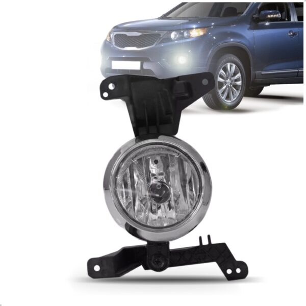 Farol Milha Sorento 2010 2011 2012 2013 Com Suporte 1ª Linha Esquerdo Motorista