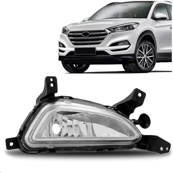 Farol Milha Auxiliar Tucson 17 18 19 2020 2021 2022 1ª Linha Direito Passageiro