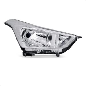 Farol Creta 2017 Até 2021 Cromado Manual 1ª Linha - Direito/passageiro