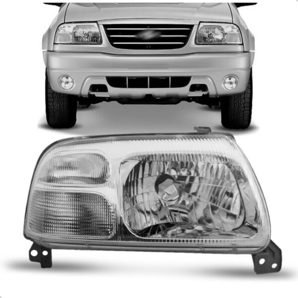 Farol Grand Vitara 1990 91 92 93 94 95 96 97 98 99 00 A 2007 Lado Direito