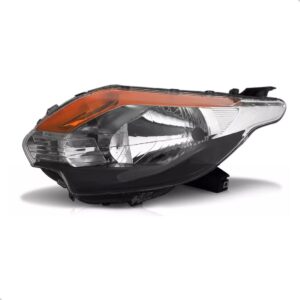 Farol L200 Triton 16 A 23 Mascara Negra Pisca Ambar 1ª Linha Esquerdo/motorista