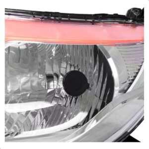 Farol L200 Triton 2017 A 2023 Cromado Pisca Ambar 1ª Linha - Esquerdo/motorista