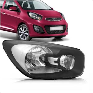 Farol Picanto 2012 2013 2014 2015 2016 2017 Manual 1ª Linha Direito/passageiro