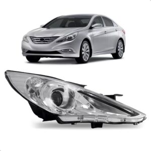 Farol Sonata 2011 2012 2013 2014 Eletrico Sem Xenon Lado Direito