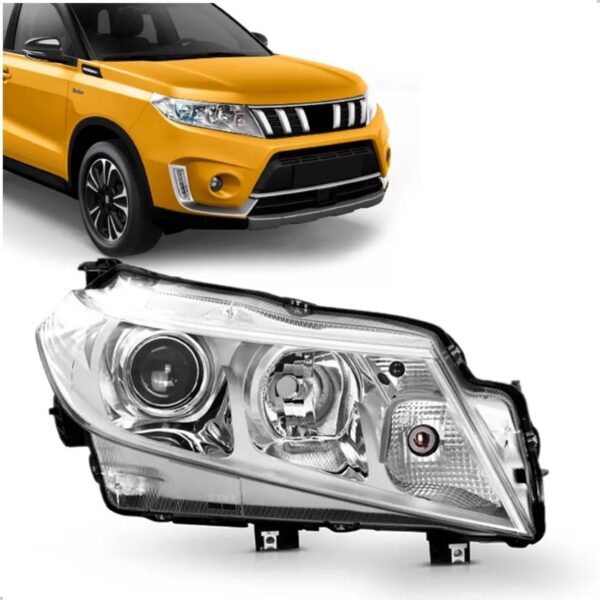 Farol Para Suzuki Vitara 2016 17 18 2019 Eletrico Com Motor Lado Direito