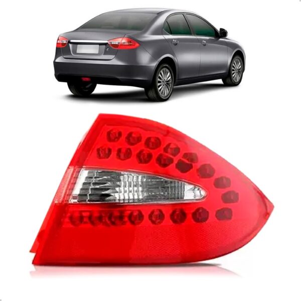 Lanterna Traseira Para Jac J5 2014 2015 2016 Lado Direito