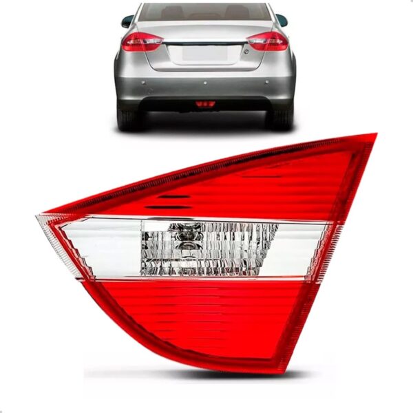 Lanterna Traseira Porta Mala J5 2011 2012 2013 1ª Linha Direito Vermelho