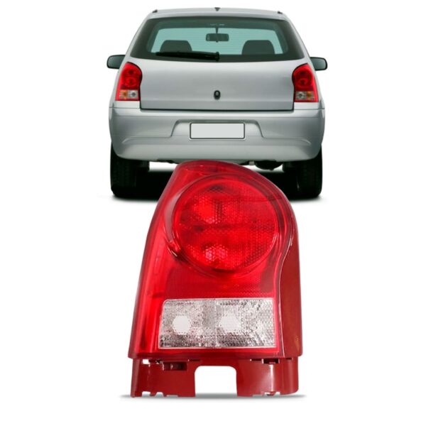 Lanterna Traseira Gol G4 2004 2005 2006 2007 2008 Bicolor Lado Esquerdo