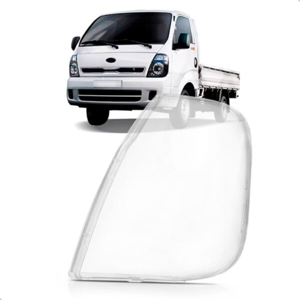 Lente Farol Para Kia Bongo 2008 A 2022 Lado Esquerdo