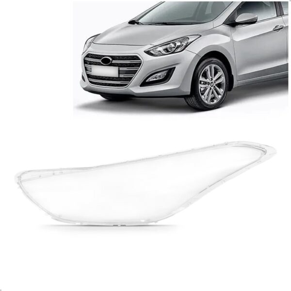 Lente Farol Para Hyundai I30 2013 2014 2015 2016 Lado Esquerdo