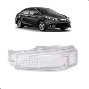 Lente Sinaleira Seta Corolla 2014 A 2019 Retrovisor Lado Direito