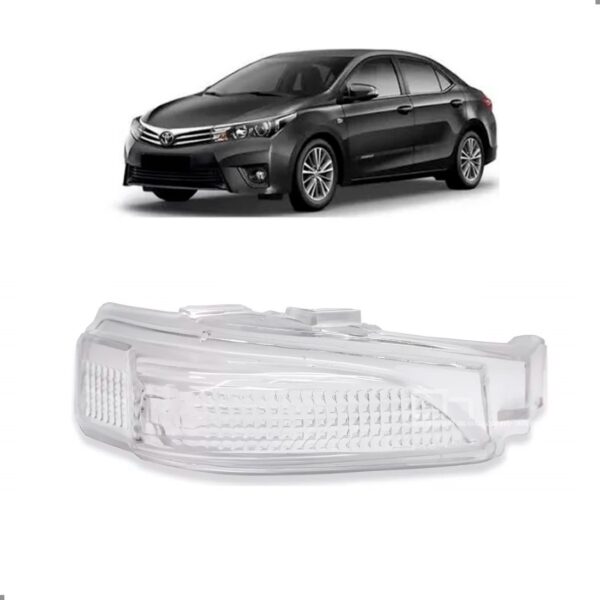 Lente Sinaleira Seta Corolla 2014 A 2019 Retrovisor Lado Esquerdo