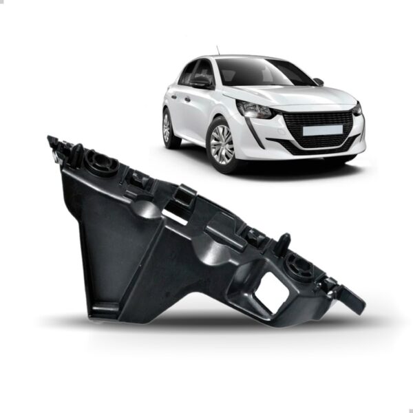 Suporte Guia Parachoque Dianteiro 208 2020 Até 2024 Lado Direito