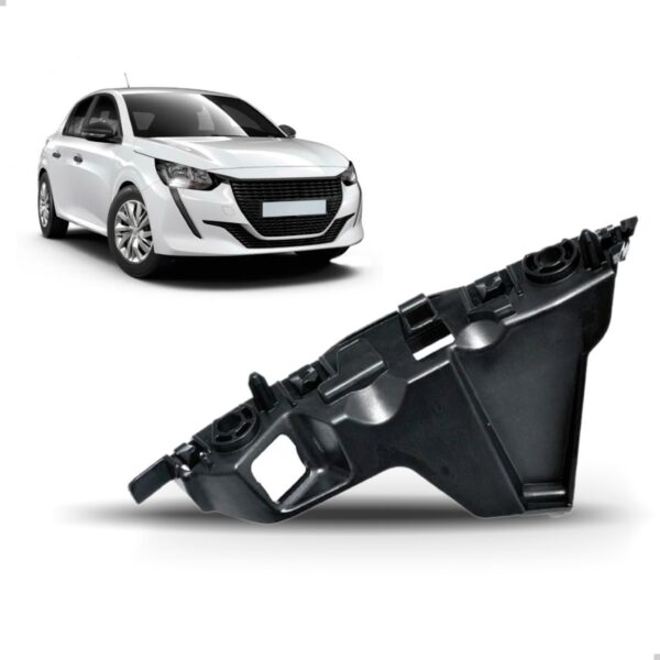 Suporte Guia Parachoque Dianteiro 208 2020 Até 2024 Lado Esquerdo