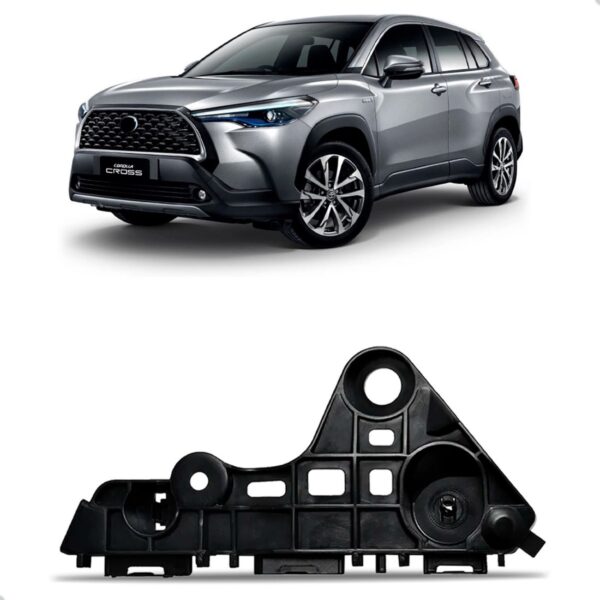 Suporte Guia Parachoque Dianteiro Corolla Cross 2021 A 2024 Lado Direito