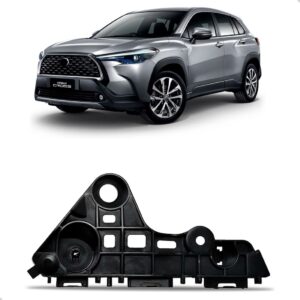 Suporte Guia Parachoque Dianteiro Corolla Cross 2021 A 2024 Lado Esquerdo