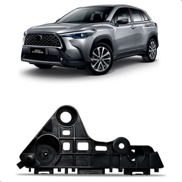 Suporte Guia Parachoque Dianteiro Corolla Cross 2021 A 2024 Lado Esquerdo