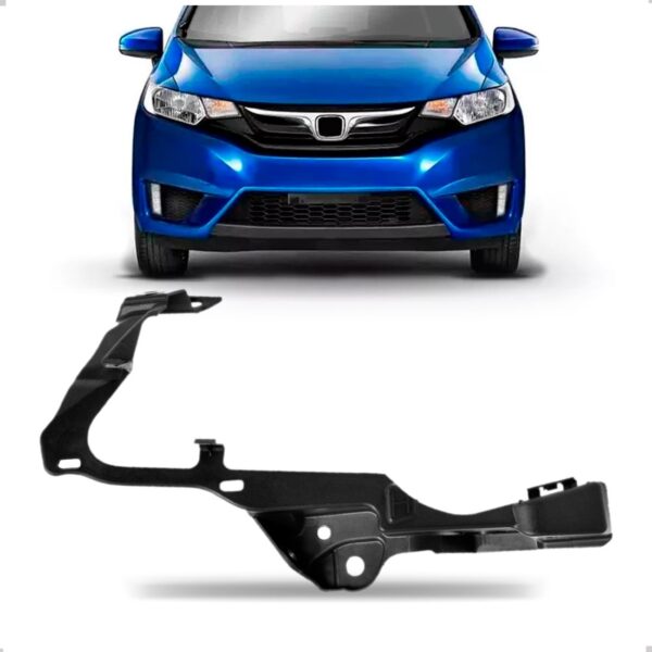 Suporte Farol Compatível Com Honda Fit Anos De 2014 Até 2017 Lado Direito