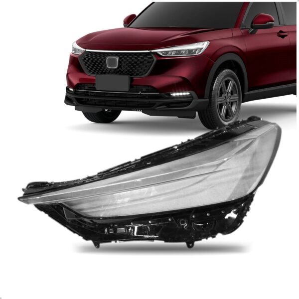 Lente Farol Para Honda Hrv 2022 A 2023 Full Led Lado Esquerdo