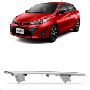 Grade Radiador Yaris 18/22 Friso Cromado Le Esquerdo - Cromado