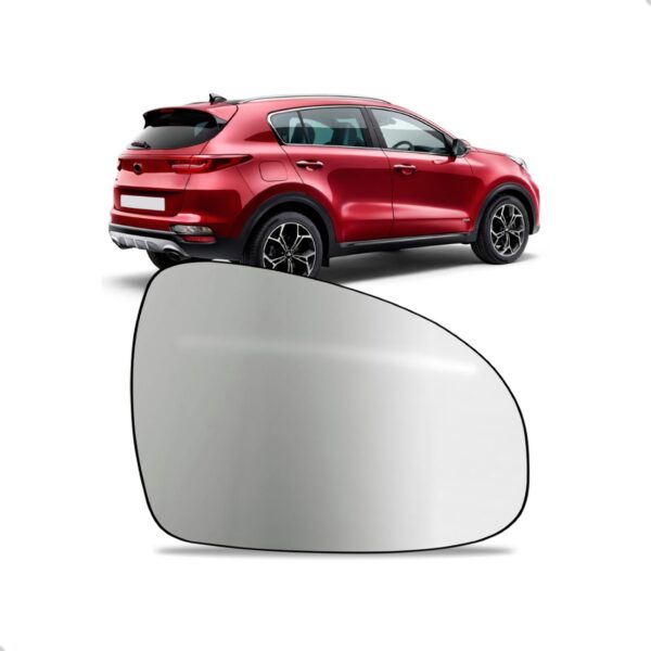 Lente Retrovisor Para Sportage 2017 2018  2019 Lado Esquerdo