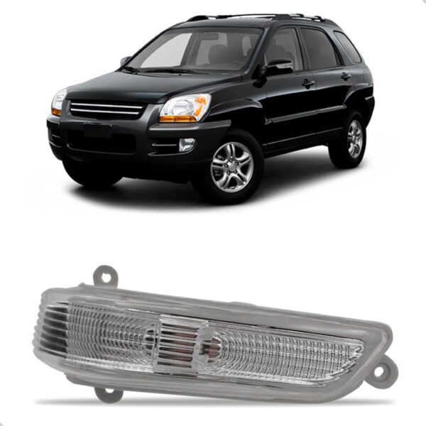 Sinaleira Retrovisor Para Kia Sportage 2005 2006 2007 A 2010 Lado Direito