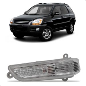 Sinaleira Retrovisor Para Kia Sportage 2005 2006 2007 A 2010 Lado Esquerdo