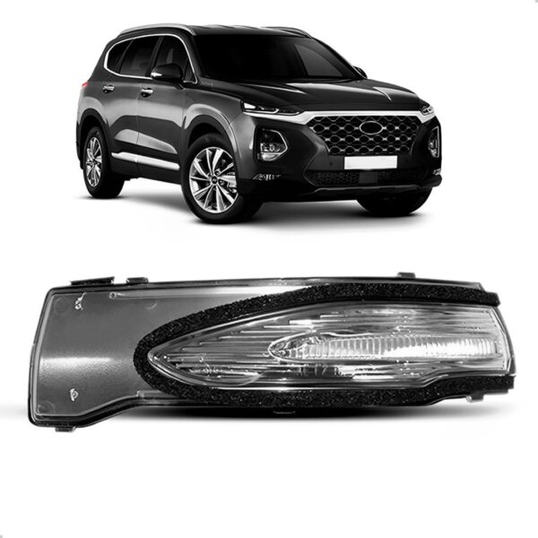 Lanterna Retrovisor Para Hyundai Santa Fe 2019 2020 Le