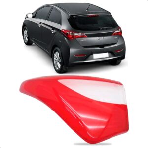 Lente Lanterna Traseira Para Hyundai Hb20 2012 Até 2015 Lado Esquerdo