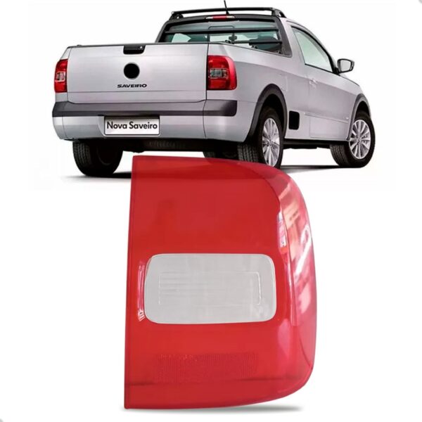 Lente Lanterna Traseira Para Vw Saveiro 2010 2011 A 2016 Lado Direito
