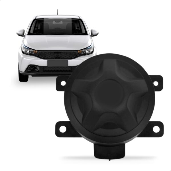 Tampa Farol De Milha Argo 2017 A 2023 Lado Esquerdo/direito Preto