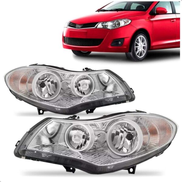 Farol Chery Celer 2012 2013 2014 2015 1ª Linha Esquerdo/motorista
