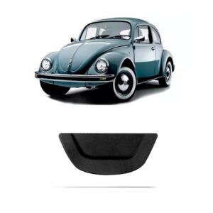 Tampão Porta  Malas Acarpetado Fusca 1969 A 1996 Preto. Preto