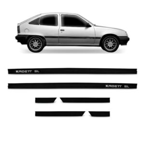 Jogo Friso Lateral Para Kadett Sl 1989 1990 A 1998 6pcs