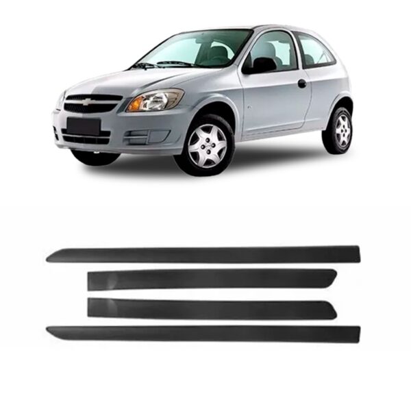 Borrachão Da Porta Celta Prisma 2portas 2006 07 A 2012 4pcs