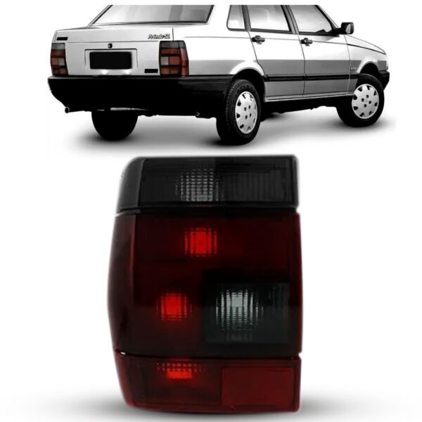 Lanterna Traseira Para Fiat Premio 1985 1986 A 1994 Fumê Lado Esquerdo