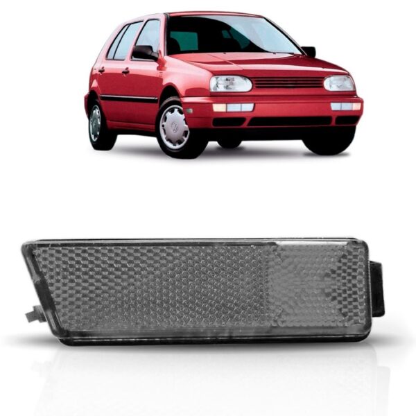 Lanterna Seta Lateral Parachoque Golf 1994 A 1998 Fume Ld Direito