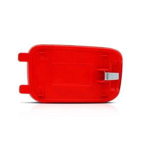 Lanterna Refletor Traseiro Uno 11 12 13 14 Vermelha 1ª Linha - Vermelho Direito