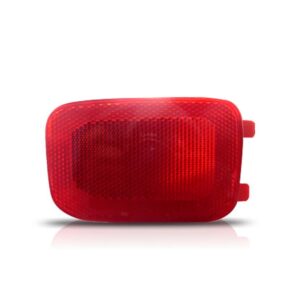 Lanterna Refletor Traseiro Uno 11 12 13 14 Vermelha 1ª Linha - Vermelho Esquerdo