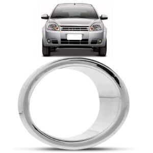 Aro Suporte Farol Milha Ka 08/2010 Copo Cromado Ld/le Oferta Preto