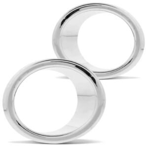 Aro Farol Milha Fiesta 2007 08 09 2010 Copo Cromado Ld/le