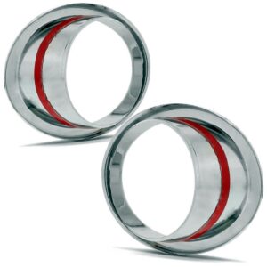 Aro Farol Milha Fiesta 2007 08 09 2010 Copo Cromado Ld/le